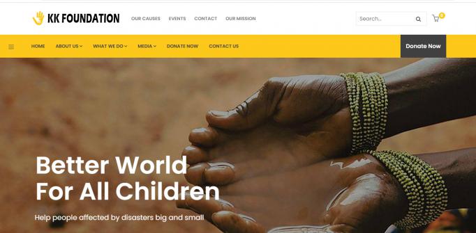 NGO Website Design